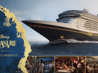 Disney Treasure: conheça o navio da Disney Cruise Line