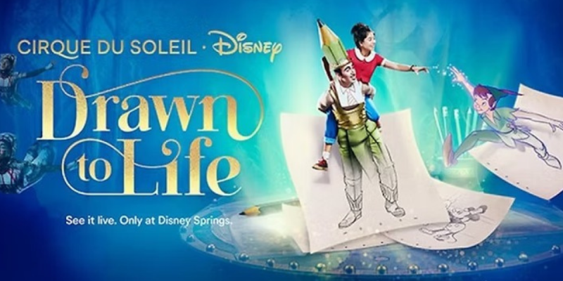 Drawn to Life em Disney Springs: Vale a Pena? Conheça o Espetáculo do Cirque du Soleil Inspirado na Magia Disney