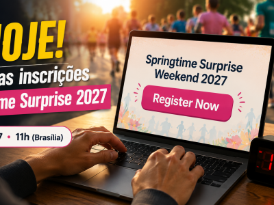É hoje! Abrem as inscrições do runDisney Springtime Surprise 2027