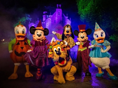 Quem vai estar na festa de Halloween do Magic Kingdom em 2026? Veja a lista de personagens