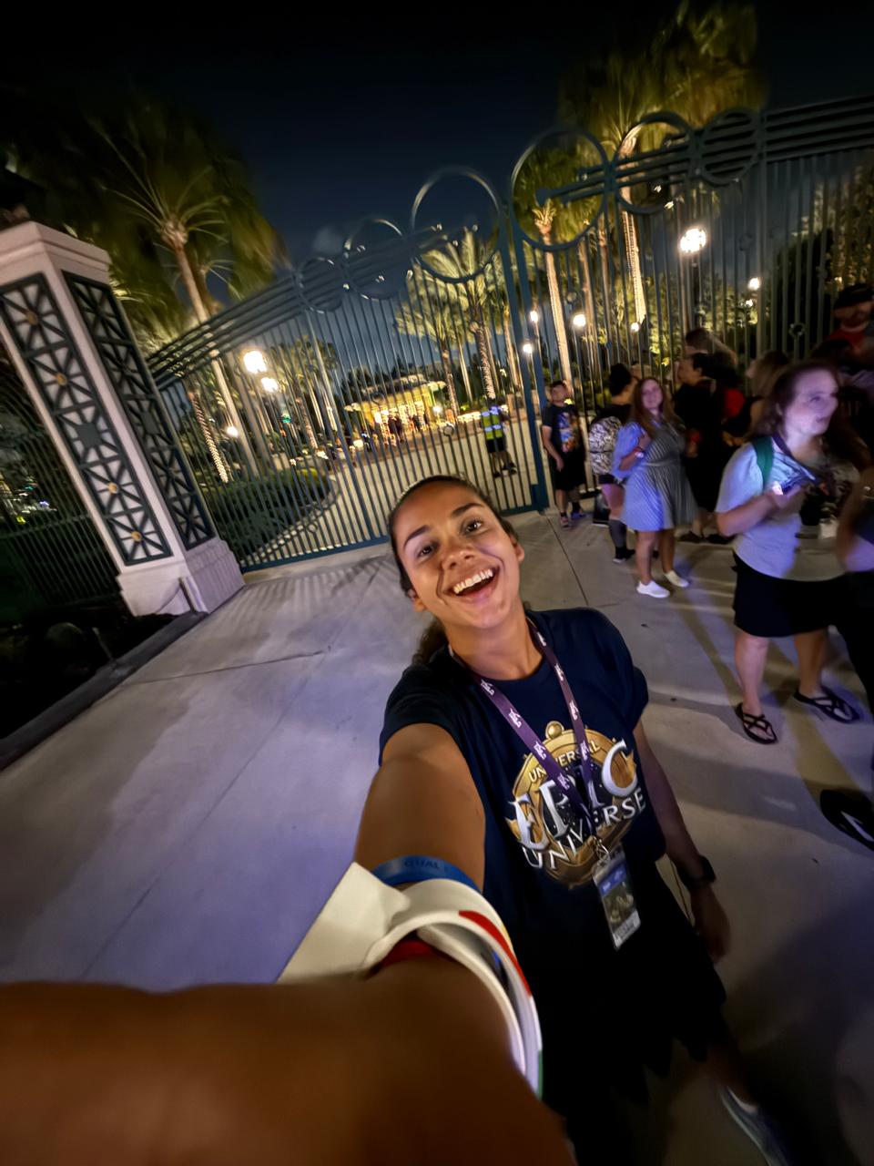 Beatriz da Talla Turismo na inauguração oficial do Epic Universe da Universal Orlando em 22 de maio de 2025