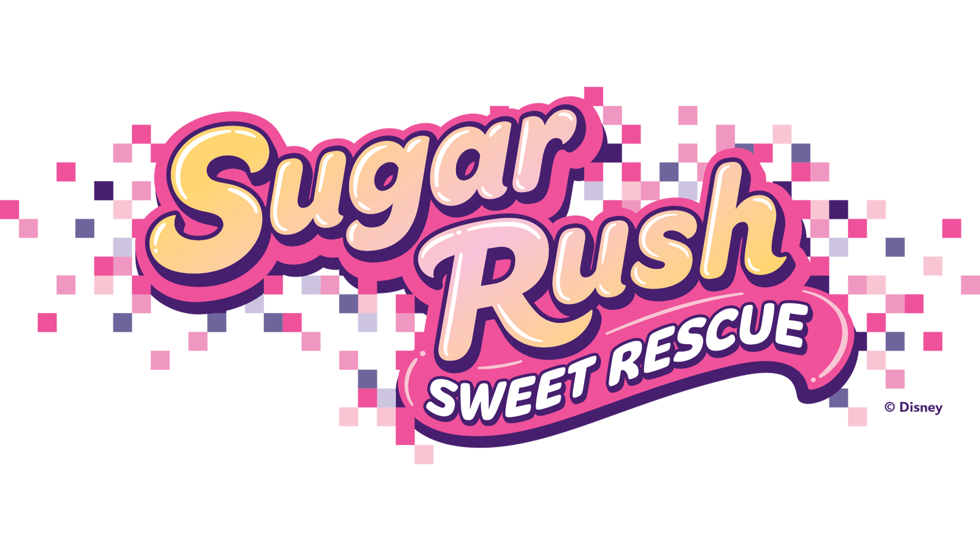 Logo de Sugar Rush: Sweet Rescue, nova atração inspirada em Detona Ralph no Tokyo Disneyland