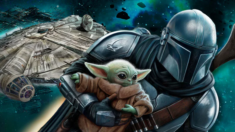 The Mandalorian e Grogu na nova aventura de Millennium Falcon: Smugglers Run