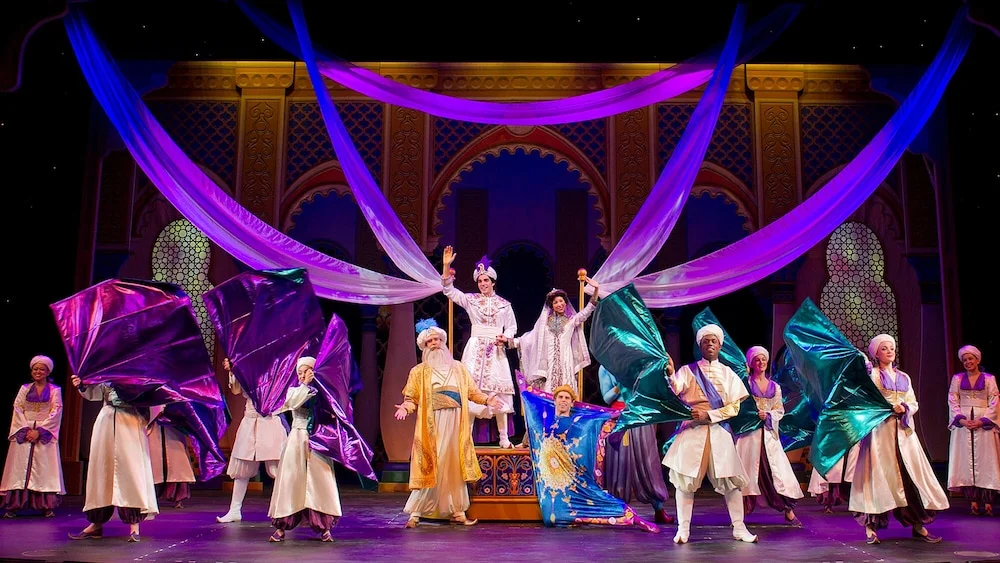 Cena de Disney’s Aladdin: A Musical Spectacular no Disney Fantasy